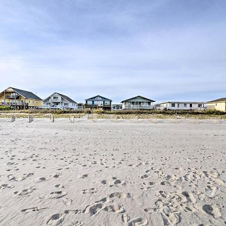 Pet-Friendly Second Row House Steps To Beach! Holden Beach Exteriör bild