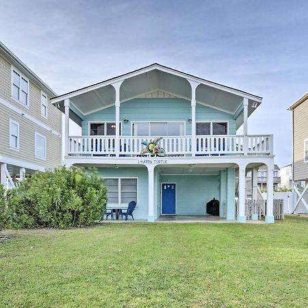 Pet-Friendly Second Row House Steps To Beach! Holden Beach Exteriör bild