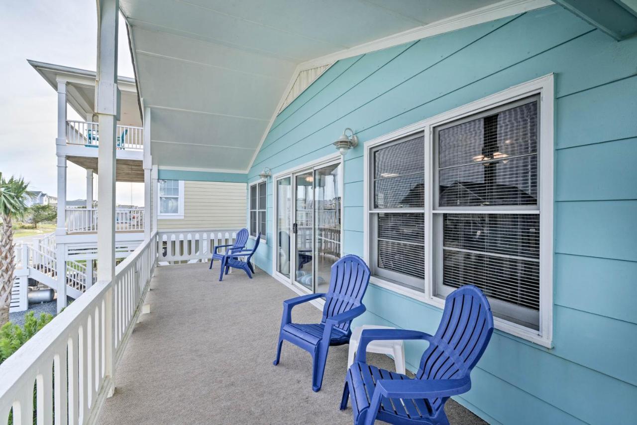 Pet-Friendly Second Row House Steps To Beach! Holden Beach Exteriör bild