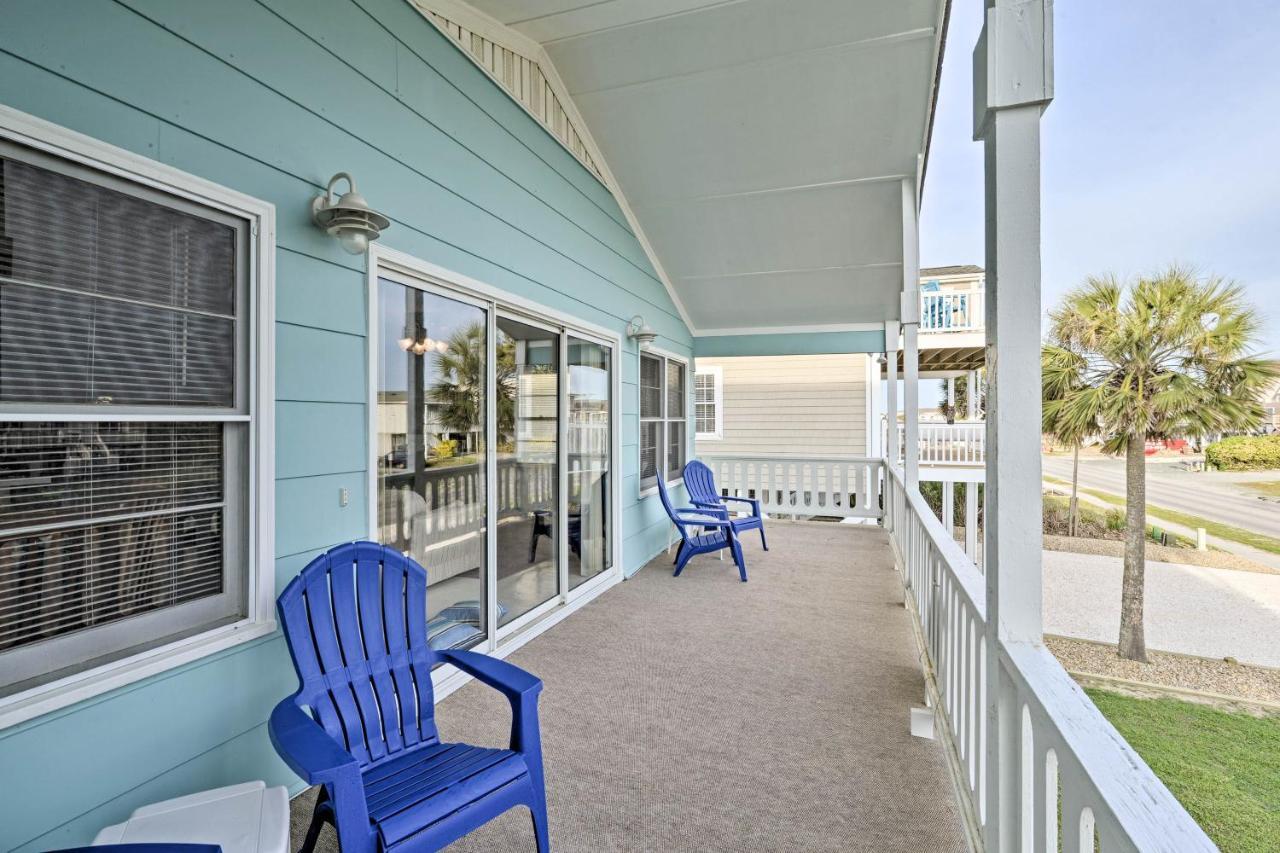 Pet-Friendly Second Row House Steps To Beach! Holden Beach Exteriör bild