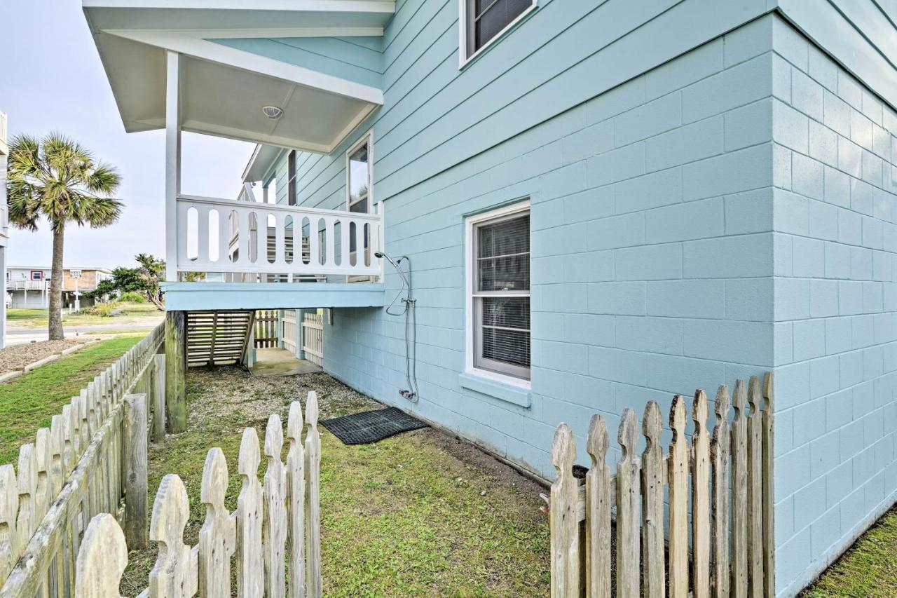 Pet-Friendly Second Row House Steps To Beach! Holden Beach Exteriör bild