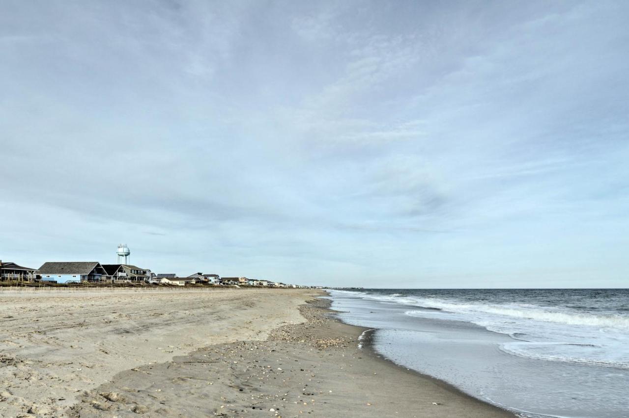 Pet-Friendly Second Row House Steps To Beach! Holden Beach Exteriör bild